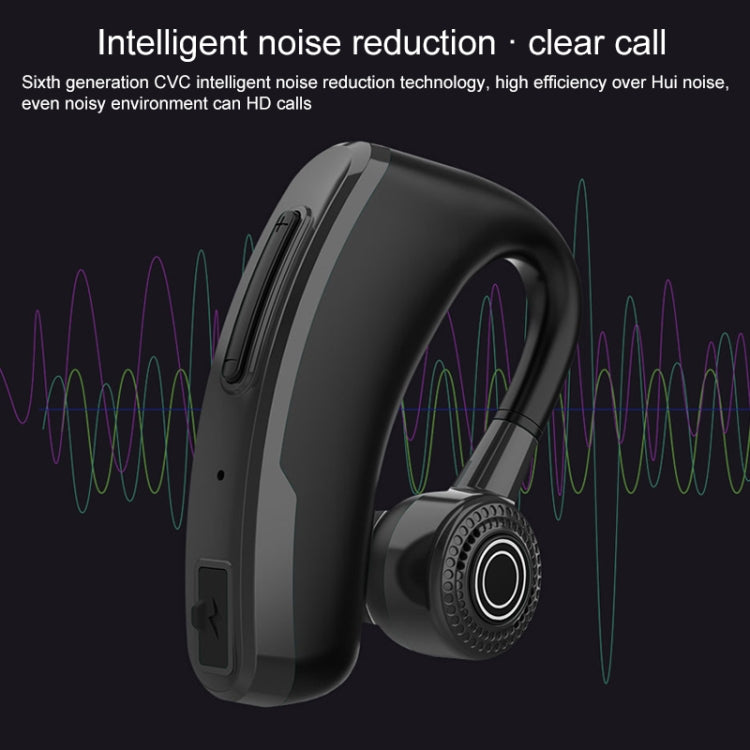 V10 Wireless Bluetooth V5.0 Sport Headphone without Charging Box, CSR Chip, Support Voice Reception&10 Minutes Fast Charging(Black)