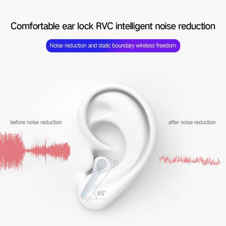 G9 Bluetooth 5.0 HIFI 3D Stereo Wireless Earphone (White)