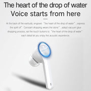 G9 Bluetooth 5.0 HIFI 3D Stereo Wireless Earphone (White)