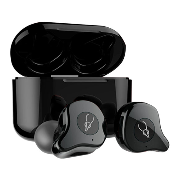 Sabbat E12 Portable In-ear Bluetooth V5.0 Earphone with Wireless Charging Box, Wireless Charging Model, For iPhone, Galaxy, Huawei, Xiaomi, HTC and Other Smartphones(Grey)