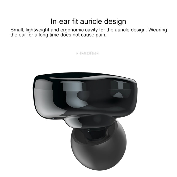 Sabbat E12 Portable In-ear Bluetooth V5.0 Earphone with Wireless Charging Box, Wireless Charging Model, For iPhone, Galaxy, Huawei, Xiaomi, HTC and Other Smartphones(Grey)
