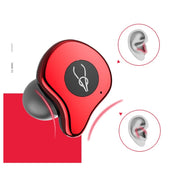 Sabbat E12 Portable In-ear Bluetooth V5.0 Earphone with Wireless Charging Box, Wireless Charging Model, For iPhone, Galaxy, Huawei, Xiaomi, HTC and Other Smartphones(Grey)