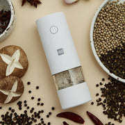 Original Xiaomi Youpin Huohou Electric Grinding Machine Automatic Mill Pepper Grinder(White)