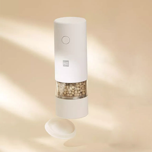 Original Xiaomi Youpin Huohou Electric Grinding Machine Automatic Mill Pepper Grinder(White)