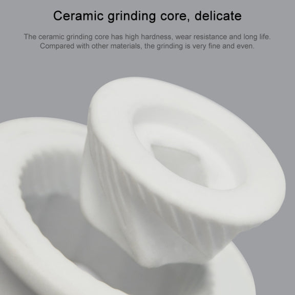 Original Xiaomi Youpin Huohou Electric Grinding Machine Automatic Mill Pepper Grinder(White)