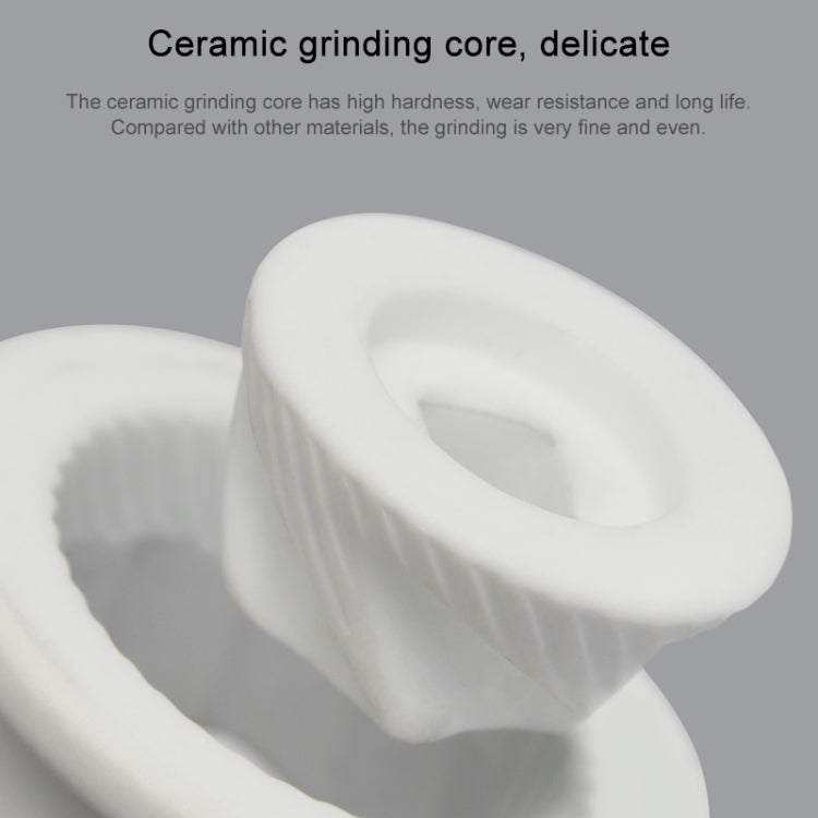 Original Xiaomi Youpin Huohou Electric Grinding Machine Automatic Mill Pepper Grinder(White)