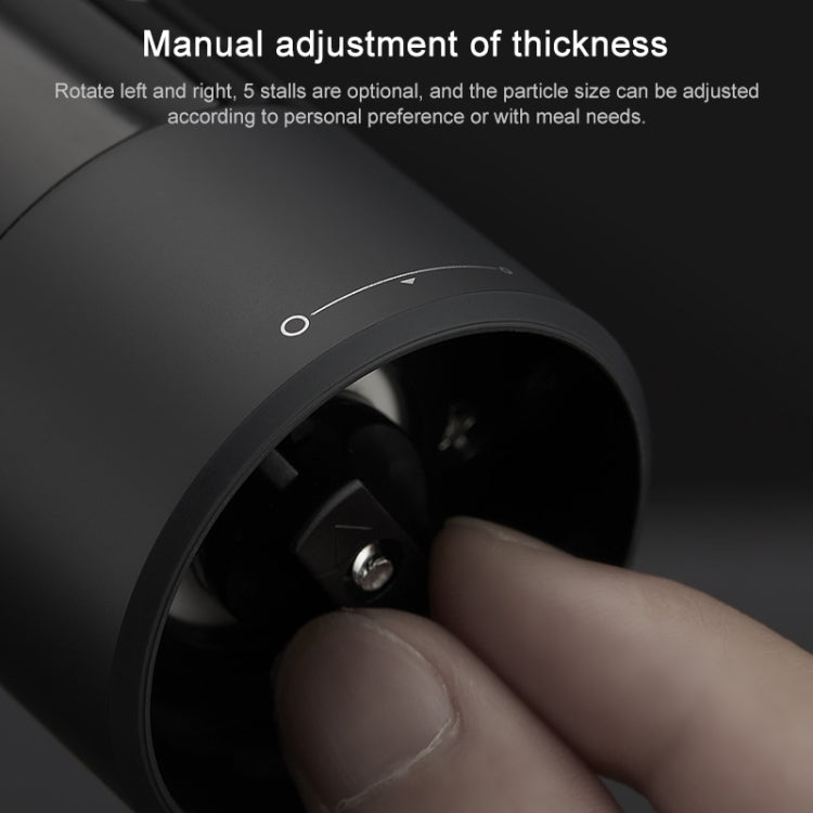 Original Xiaomi Youpin Huohou Electric Grinding Machine Automatic Mill Pepper Grinder(White)