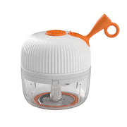 REMAX SL-BM03 Rechew Series Wireless Electric Garlic Stirrer Cordless Portable Food Processor (White)