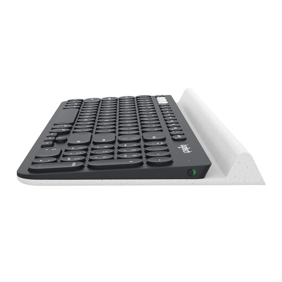 Logitech K780 Multi-device Bluetooth + Unifying Dual Mode Wireless Keyboard with Stand (Black)