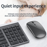 109 Three-mode Wireless Bluetooth Keyboard (Silver)
