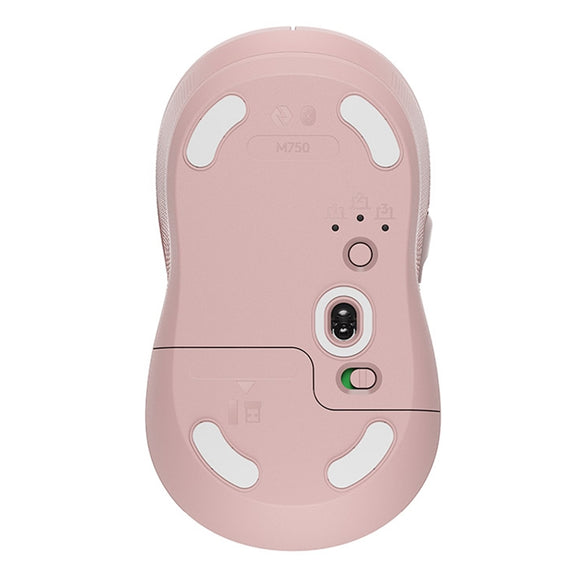 Logitech M750 2000DPI 2.4GHz Wireless Bluetooth Dual Mode Mouse (Pink)