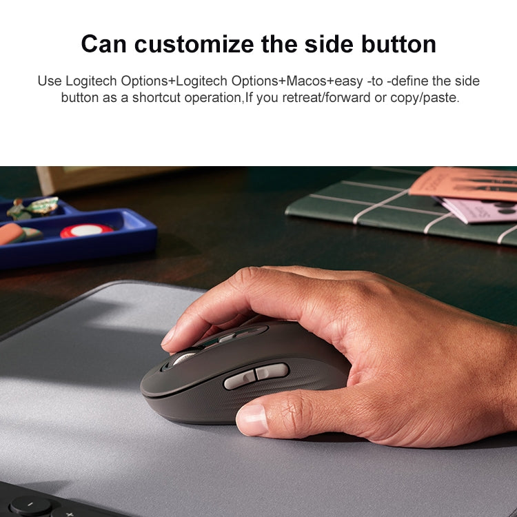 Logitech M750 2000DPI 2.4GHz Wireless Bluetooth Dual Mode Mouse (Black)