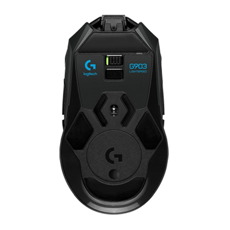 Logitech G903 LIGHTSPEED 16000 DPI 11 Buttons HERO 16K Sensor RGB Backlight Left and Right Hands Universal Wireless Optical Gaming Mouse (Black)