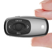 Doosl DSIT011 2.4GHz Mini Rechargeable PowerPoint Presentation Remote Control, Control Distance: 100m(Black)