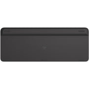 Logitech K580 Dual Modes Thin and Light Multi-device Wireless Keyboard with Phone Holder (Black)