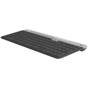 Logitech K580 Dual Modes Thin and Light Multi-device Wireless Keyboard with Phone Holder (Black)