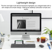 Logitech K580 Dual Modes Thin and Light Multi-device Wireless Keyboard with Phone Holder (Black)