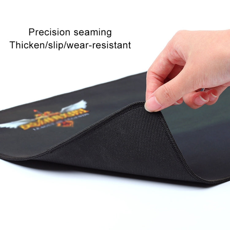YINDIAO Large Rubber Mouse Pad Anti-skid Gaming Office Desk Pad Keyboard Mat, Size: 800x300mm (Geometry)