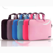 15.6 inch Portable Air Permeable Handheld Sleeve Bag for Laptops, Size: 41.5x30.0x3.5cm(Magenta)