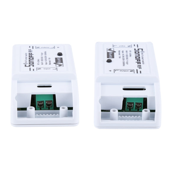 Sonoff  433MHz DIY WiFi Smart Wireless Remote Control Timer Module Power Switch for Smart Home, Support iOS and Android