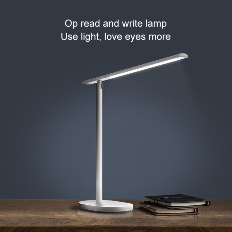 Original Huawei Smart OPPLE LED Desk Lamp Folding Adjust Reading Table Lamp Brightness Lights, Support HUAWEI HiLink (White)