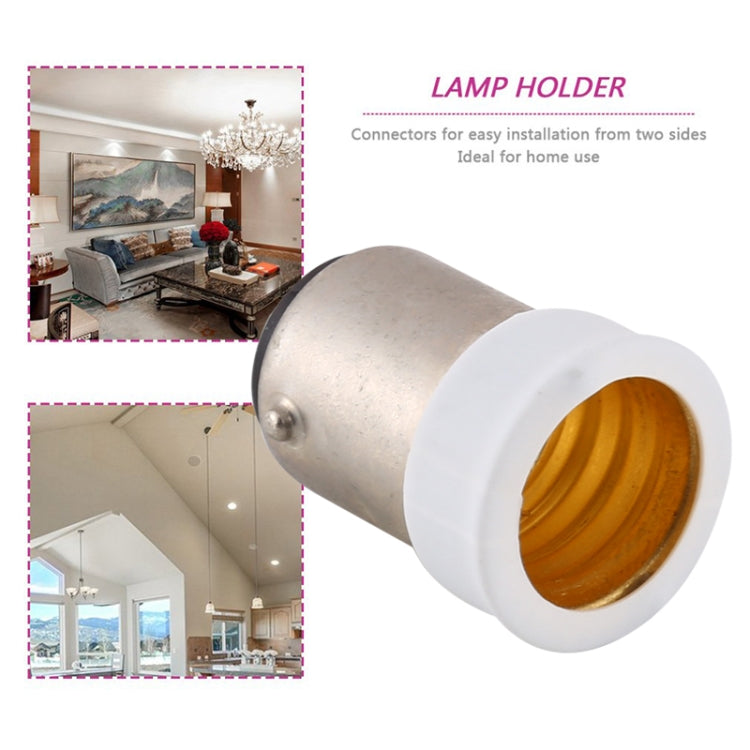 B15 to E14 Light Lamp Bulbs Adapter Converter