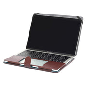 For Macbook Pro 15.4 inch Laptop Crazy Horse Texture Horizontal Flip Leather Case (Brown)