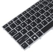 For HP Probook 430 G5 440 G45 445 G5 US Version Keyboard (Silver)