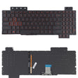 For Asus FX80 FX80GE FZ80G ZX80G FX505 US Version Keyboard with Backlight - Replacement Keyboards by PMC TechLife | Online Shopping South Africa | PMC TechLife