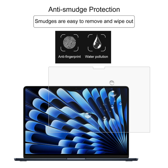 For MacBook Air 15.3 inch A2941 2023 0.26mm 9H Surface Hardness Explosion-proof Tempered Glass Film