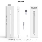 P7-LS Active Capacitive Stylus Pen with Palm Rejection for iPad After 2018 Version(Black)