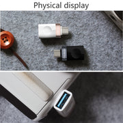 Mcdodo OT-1942 USB-C / Type-C to USB 3.0 AF Data Transmission Charging OTG Adapter(Gold)
