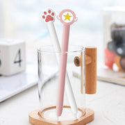 Cute Cartoon Silicone Protective Cover for Apple Pencil 2(White)