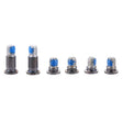 6 in 1 for Macbook Pro 13.3 inch with Touchbar A1706 Computer Case Bottom Cover Screws (2 Long + 4 Short)(Grey) - free shipping - PMC TechLife - Order now!