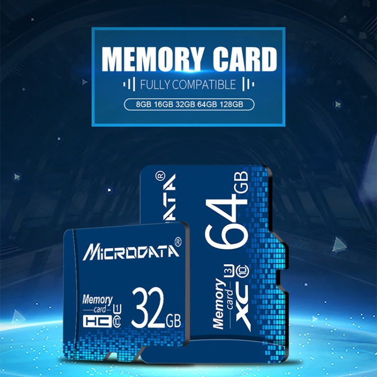 MICRODATA 128GB U3 Blue TF(Micro SD) Memory Card