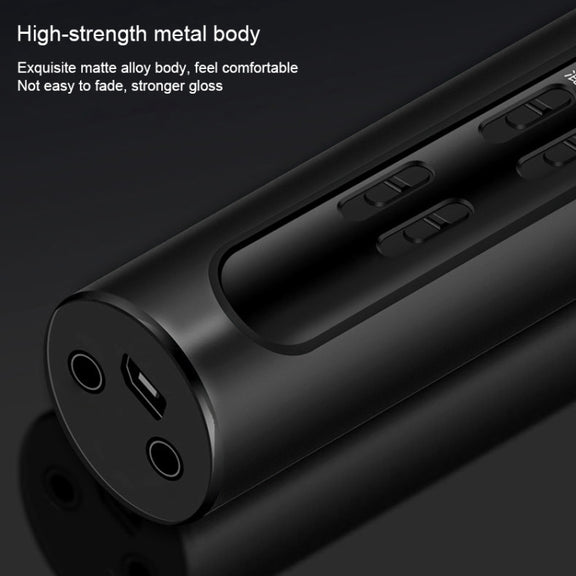 BGN-C7 Condenser Microphone Dual Mobile Phone Karaoke Live Singing Microphone Built-in Sound Card(Black)