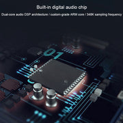 BGN-C7 Condenser Microphone Dual Mobile Phone Karaoke Live Singing Microphone Built-in Sound Card(Red)