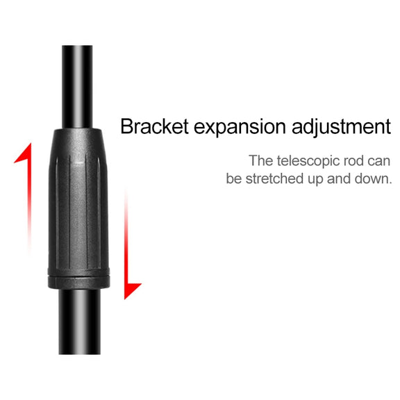 Desktop Mobile Phone Overhead Bracket Photography Micro-Course Video Recording Live Broadcasting Tripod,Dual-camera Setup
