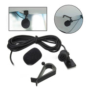 ZJ015MR Stereo 3.5mm Straight Plug Car Navigation DVD External Paste Microphone, Length: 3m