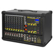 XTUGA PM1202 900W 10 Channel Stage Power Mixer 24Bit Multil-FX Processor Dual 99 DSP Effect DJ Amplifier (US Plug) - Live Sound Effects Processors by XTUGA | Online Shopping South Africa | PMC TechLife