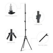XTUGA UL-03 Live Light Tripod Lift Floor Microphone Stand