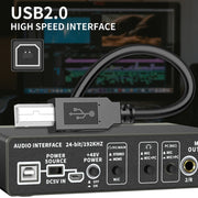 XTUGA E22 Audio Interface Professional Sound Card