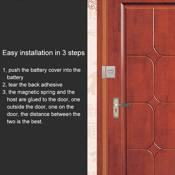 DOBERMAN SE-0119 Household Anti-theft Wireless Remote Control Door Magnetic Sensor Alarm