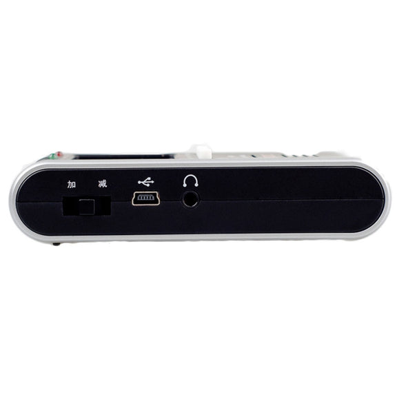 JOYO JM-90 Mini Portable Rechargeable Clip-on LED Indicator Electronic Digital Metronome Tone Generator Tuner for Guitar Violin Ukulele(Black)