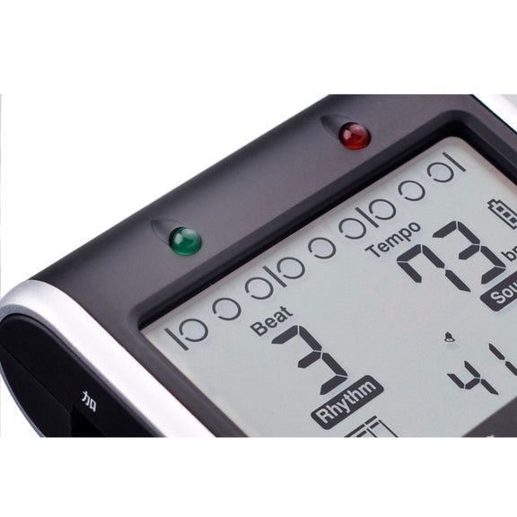JOYO JM-90 Mini Portable Rechargeable Clip-on LED Indicator Electronic Digital Metronome Tone Generator Tuner for Guitar Violin Ukulele(Black)