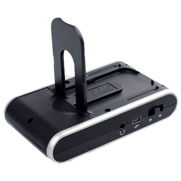 JOYO JM-90 Mini Portable Rechargeable Clip-on LED Indicator Electronic Digital Metronome Tone Generator Tuner for Guitar Violin Ukulele(White)