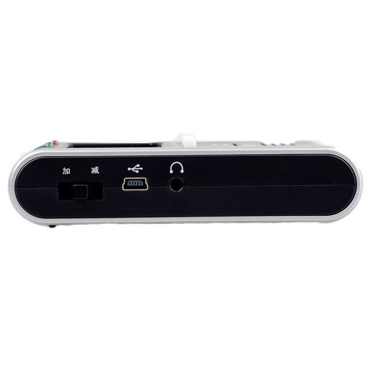 JOYO JM-90 Mini Portable Rechargeable Clip-on LED Indicator Electronic Digital Metronome Tone Generator Tuner for Guitar Violin Ukulele(White)