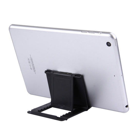 Universal Foldable Mini Phone Holder Stand, Size: 8.3 x 7.1 x 0.7 cm, For iPhone, Samsung, Huawei, Xiaomi, HTC and Other Smartphone, Tablets(Black)