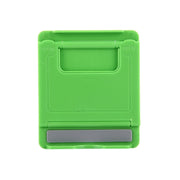 Universal Foldable Mini Phone Holder Stand, Size: 8.3 x 7.1 x 0.7 cm, For iPhone, Samsung, Huawei, Xiaomi, HTC and Other Smartphone, Tablets(Green)
