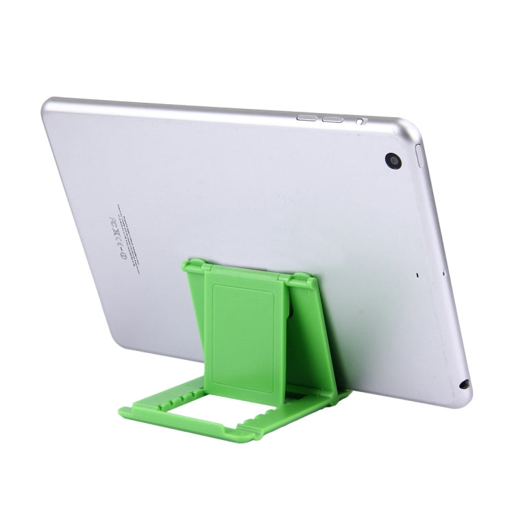 Universal Foldable Mini Phone Holder Stand, Size: 8.3 x 7.1 x 0.7 cm, For iPhone, Samsung, Huawei, Xiaomi, HTC and Other Smartphone, Tablets(Green)